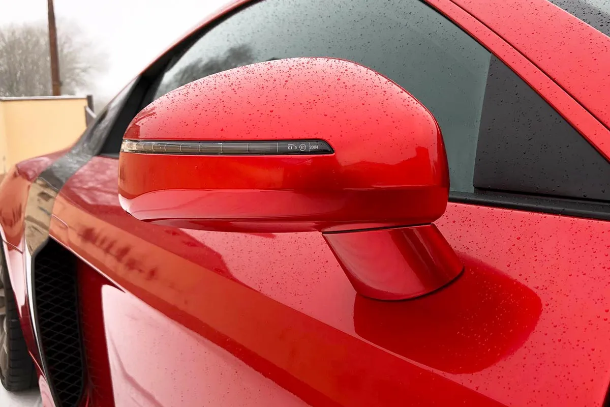 Folierung Audi R8 in Ruby Red von PWF, Bild 7